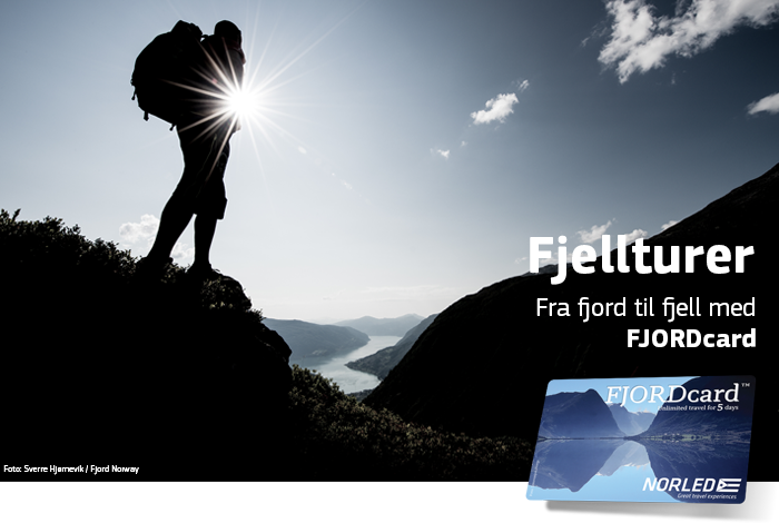 Fjellturer med FJORDcard