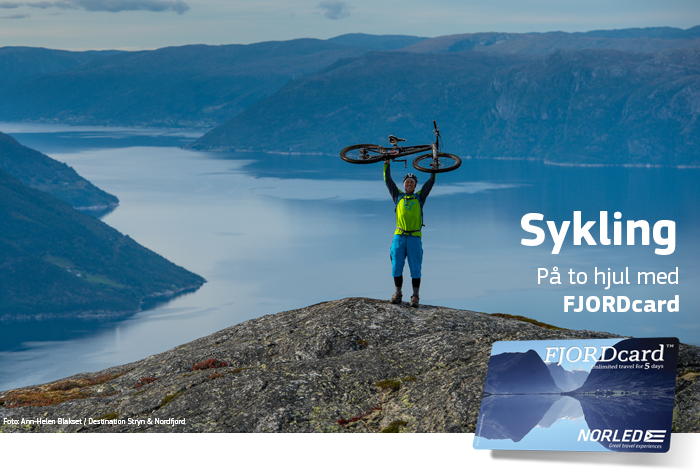 Sykling med FJORDcard - Norled