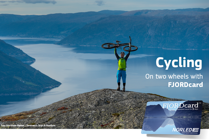 Cycling with FJORDcard - Norled